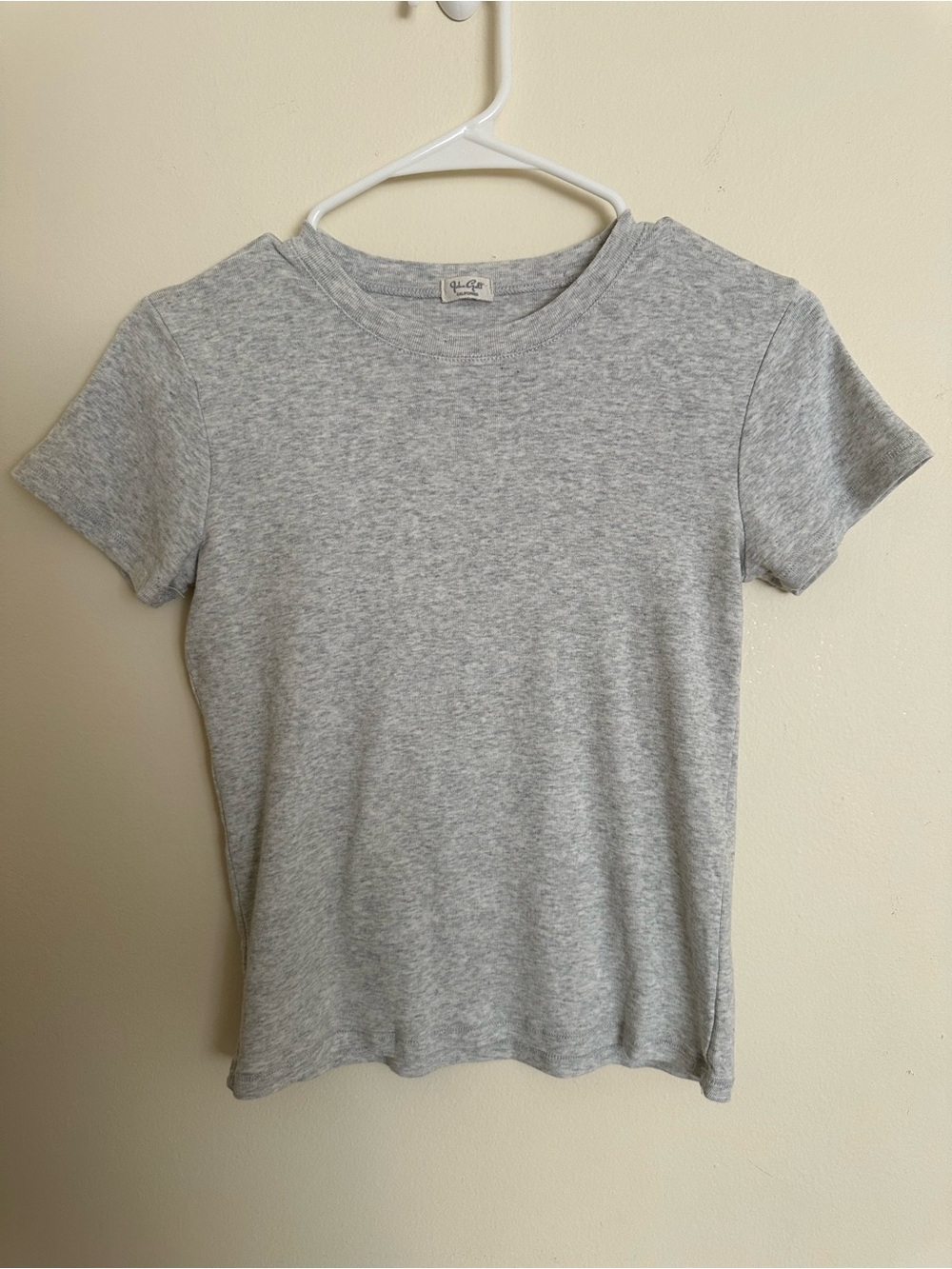 J.Galt Heather Gray Short Sleeve Tee